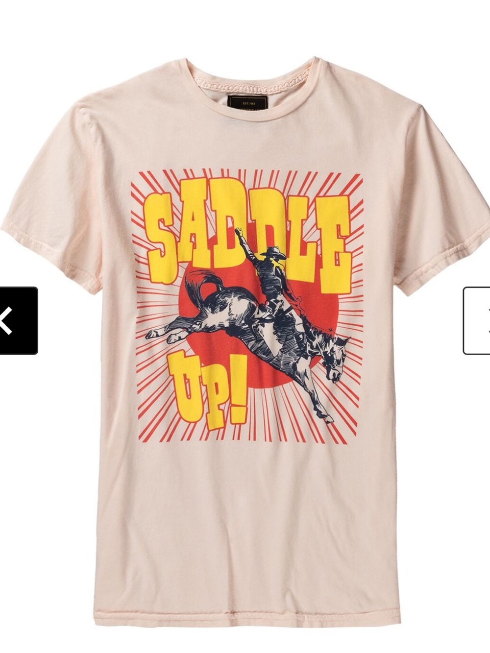 Saddle Up! Graphic Tee - Pink